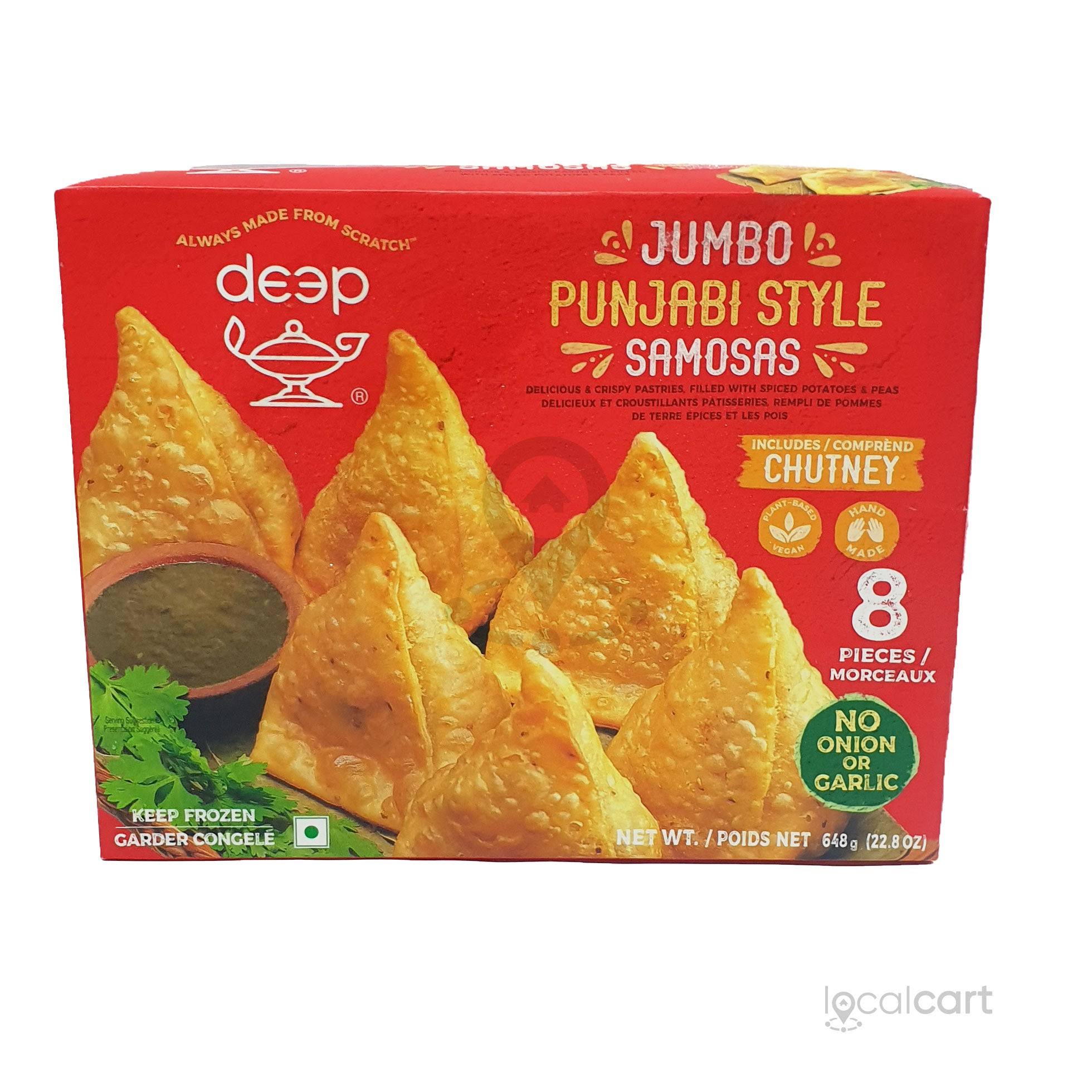 Deep Jumbo Punjabi Samosa 8pc