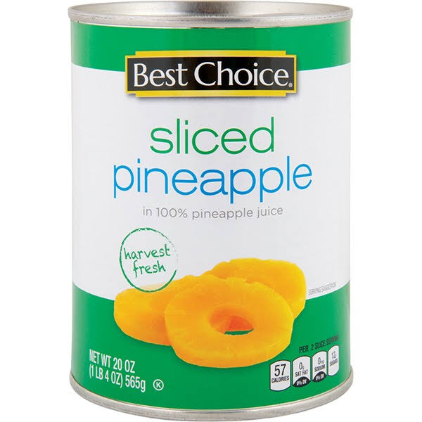 Best Choice Sliced Pineapple - 20 oz