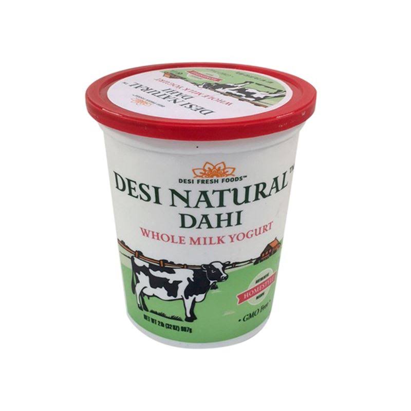 Desi Natural Dahi Whole Milk Yogurt - 2lb