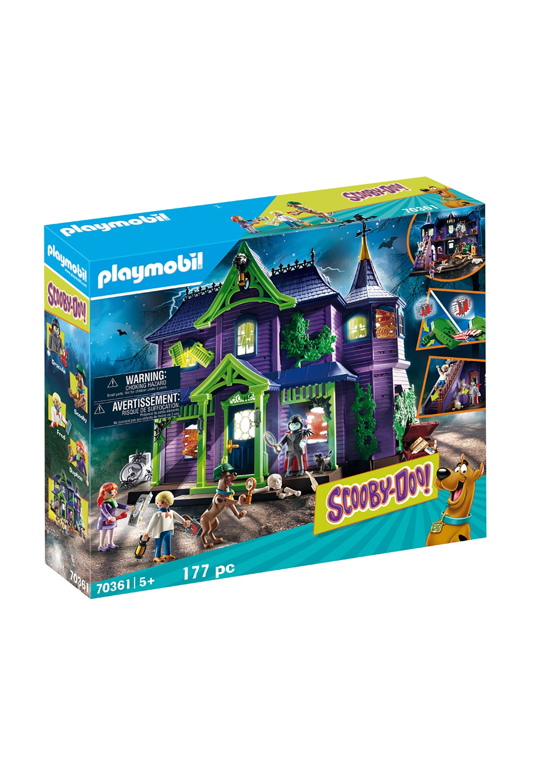 Playmobil 70361 Scooby-Doo! Adventure in The Mystery Mansion