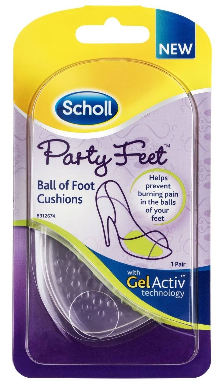 Scholl Party Feet Ball of Foot Cushions