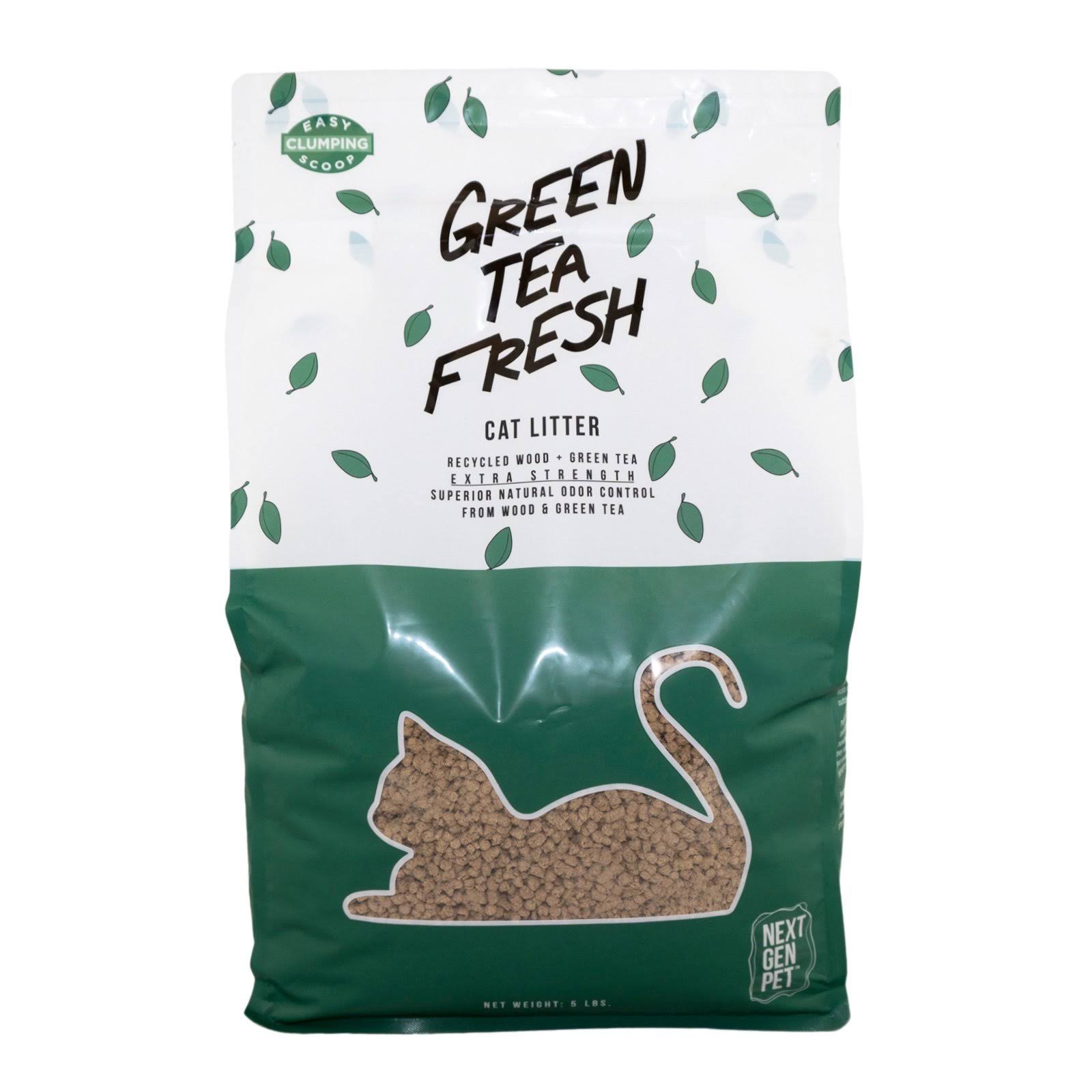 Next Gen Pet Green Tea Leaves Clumping Cat Litter