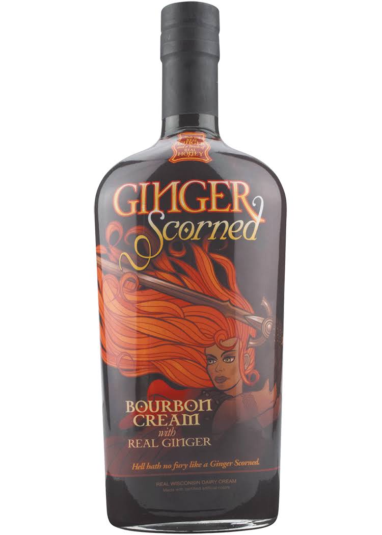 Ginger Scorned Liqueurs/Cordials/Schnapps Cream | 750ml | Wisconsin