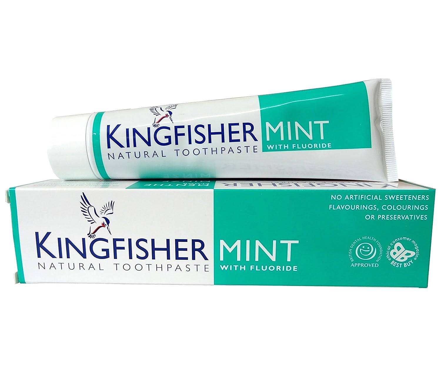 Kingfisher Natural Mint Toothpaste with Fluoride