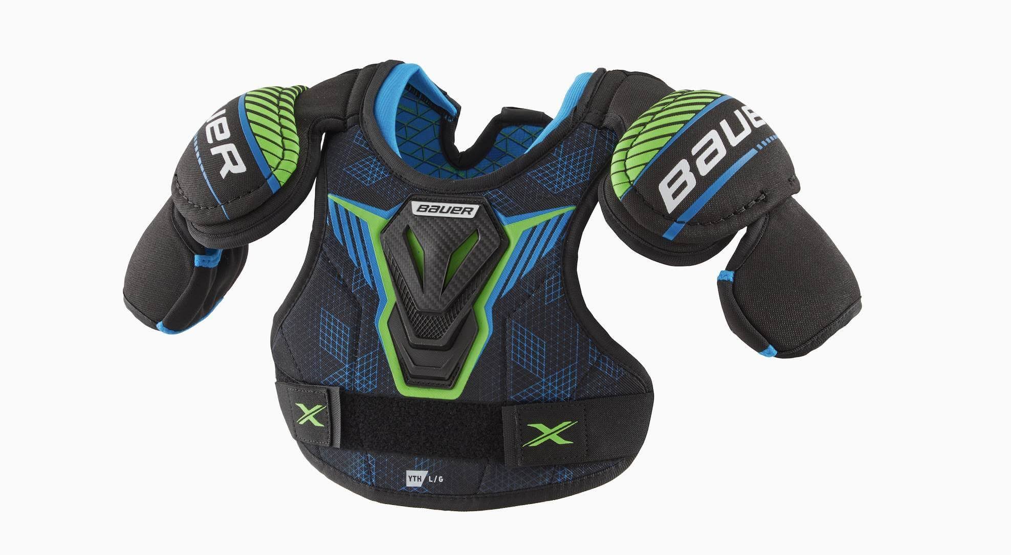 Bauer S21 x Shoulder Pads - Youth, Large