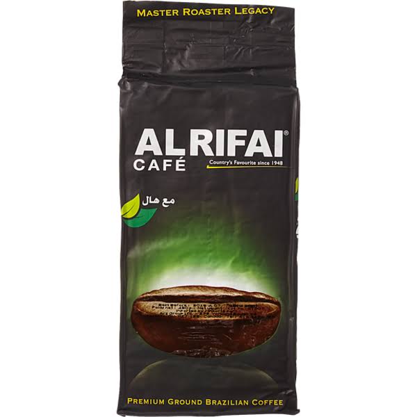 Al Rifai Premium Ground Brazillian Coffee with Cardamom - 15.87 oz