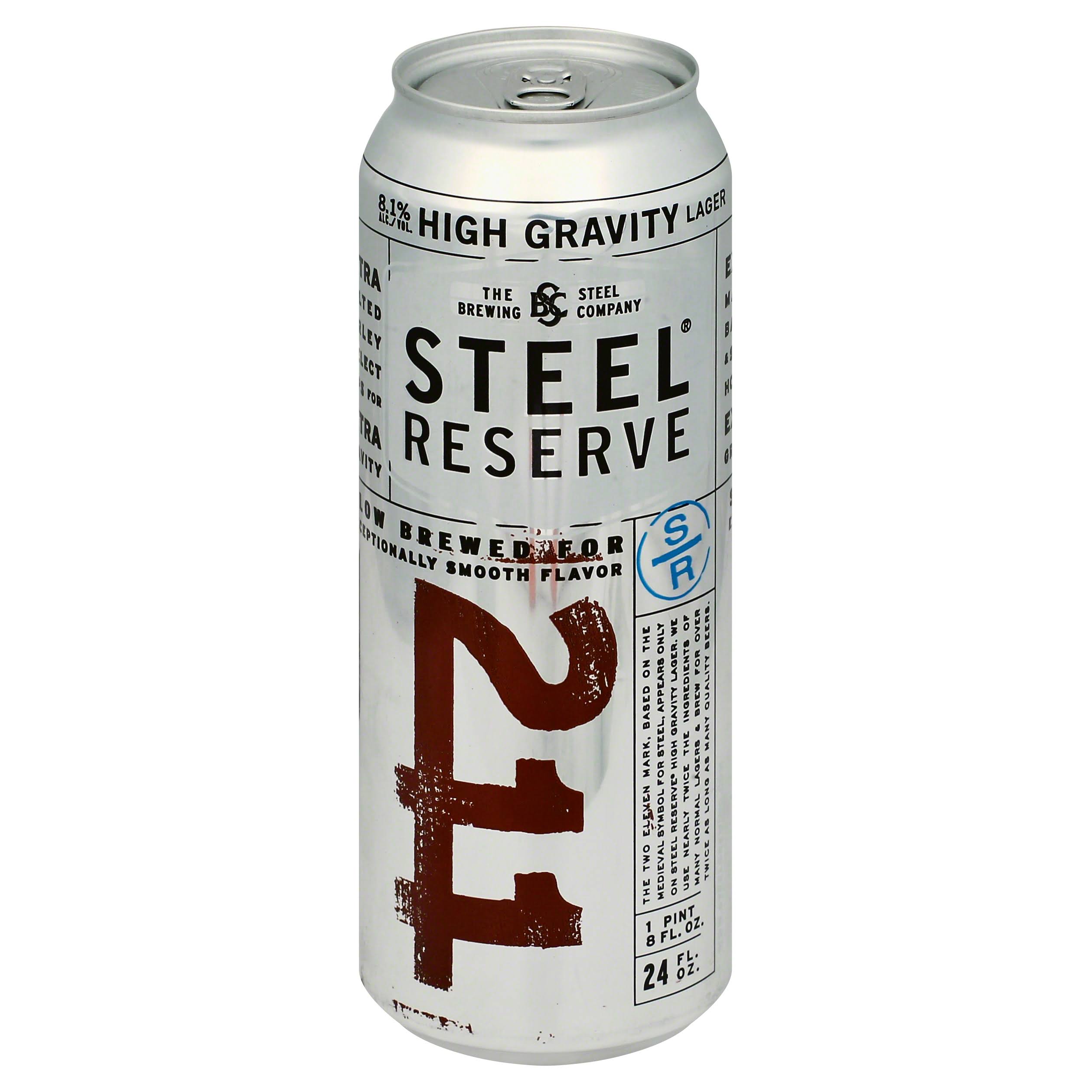 Steel Reserve 211 High Gravity Lager - 24oz