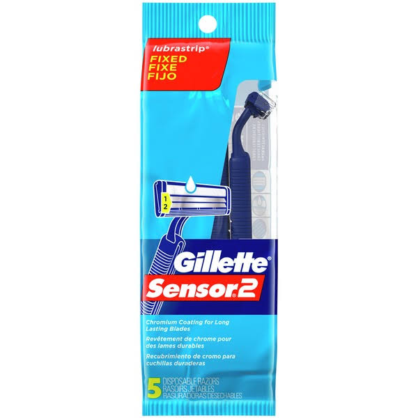 Gillette Sensor2 Disposable Razor - 5ct