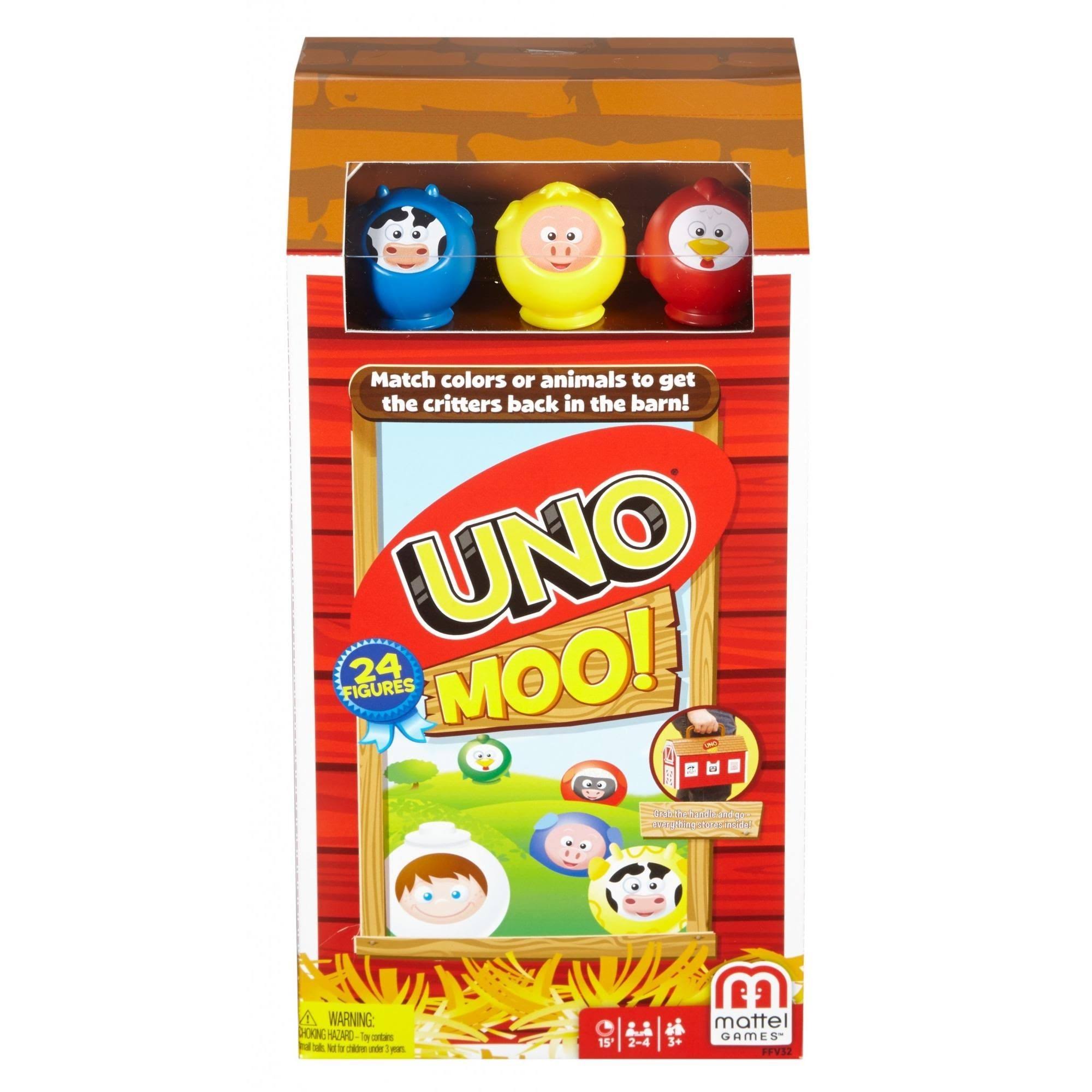 Mattel Uno Moo Card Game