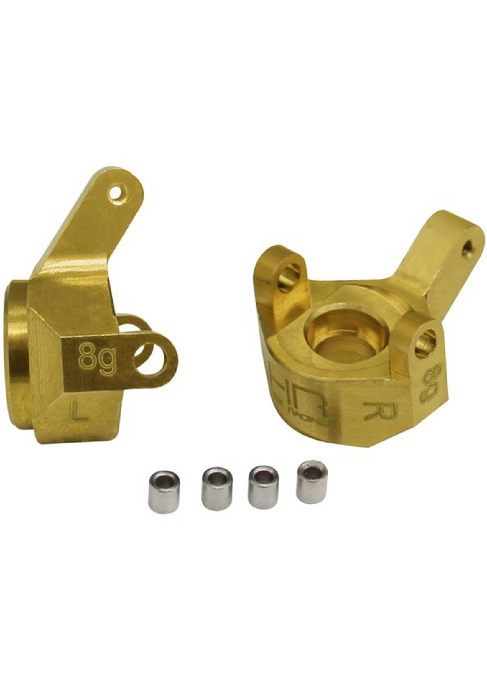 Hot Racing Sxtf21h Brass Front Steering Knuckle SCX24