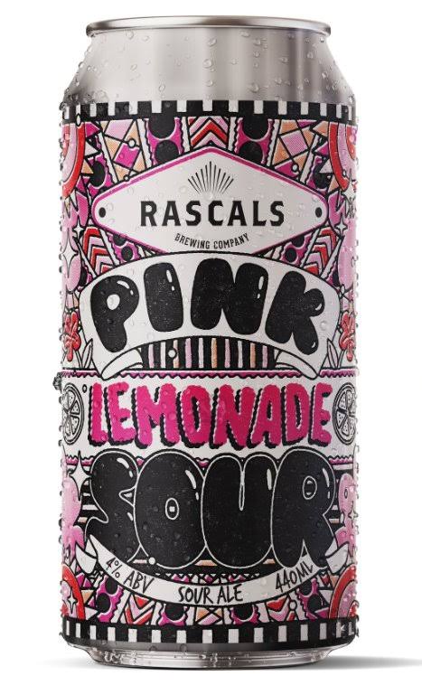 Rascals- Pink Lemonade Sour 4% ABV 440ml Can