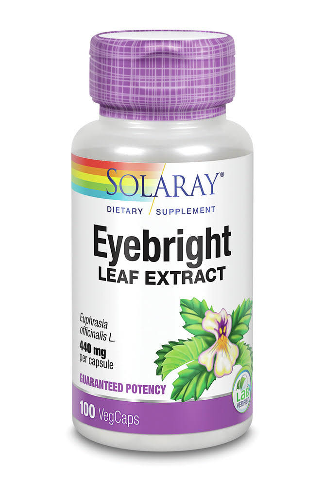 Solaray Eyebright Leaf Extract, 440 mg | Village Green Apothecary