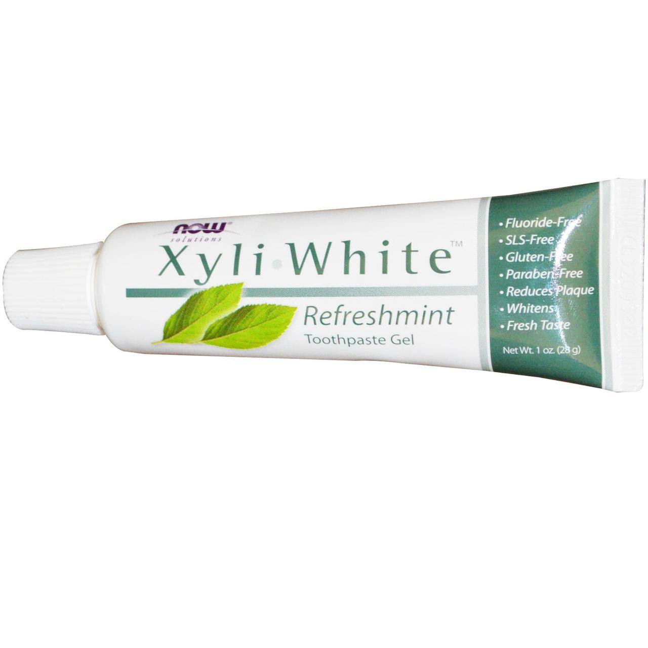 Now Foods XyliWhite Toothpaste Gel - Refreshmint, 30ml