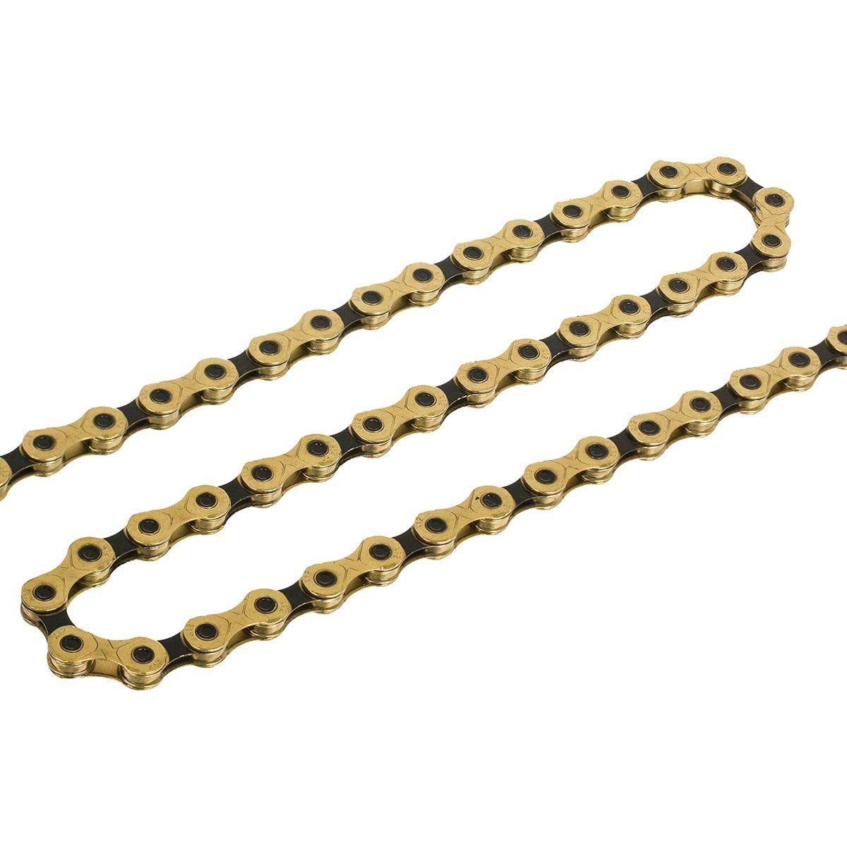 KMC X12 Chain - Gold and Black 126 Links, 12 Speed