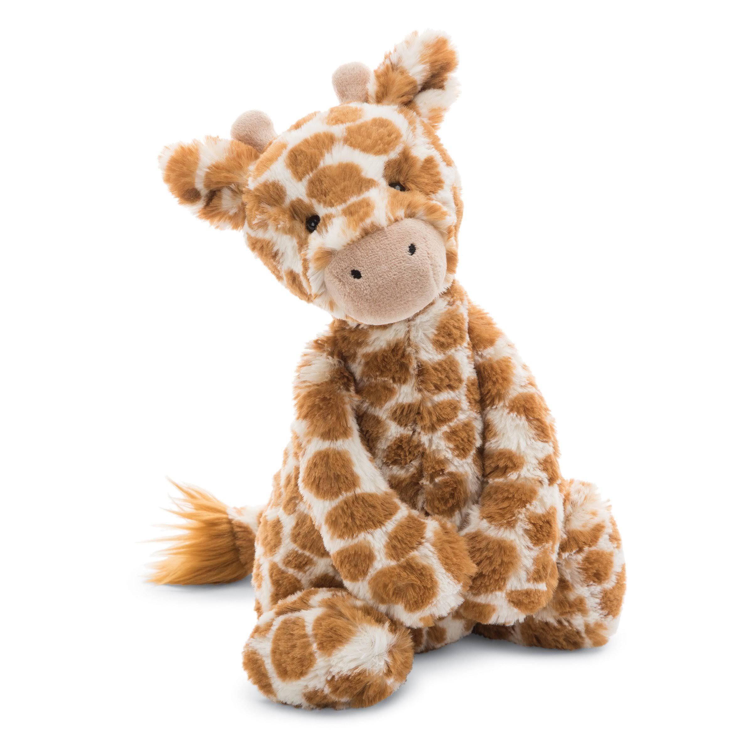 Jellycat Bashful Giraffe Plush Toy - Medium, 31cm