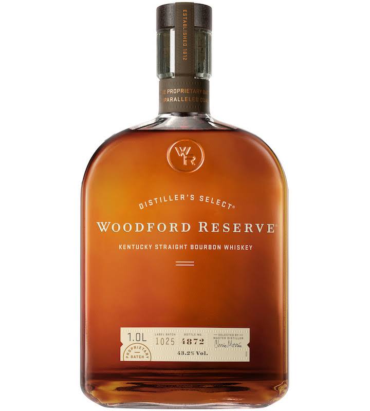 Woodford Reserve Distiller's Select Bourbon Whiskey, Kentucky Straight - 1 lt