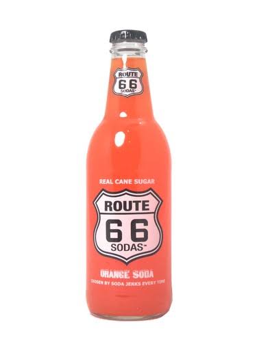 Route 66 Soda - Orange, 12oz