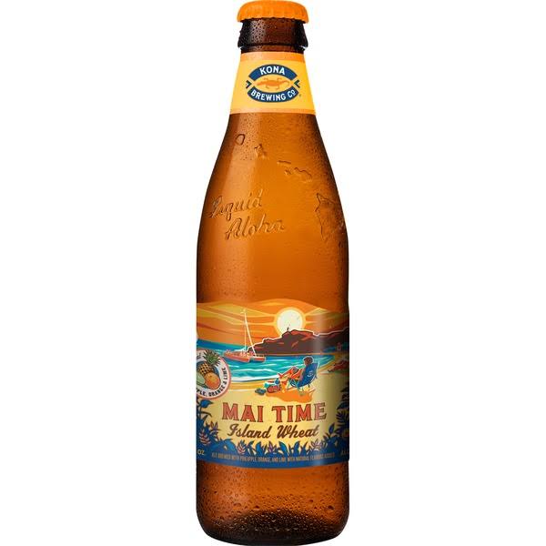 Mai Time Beer, Island Wheat - 12 fl oz