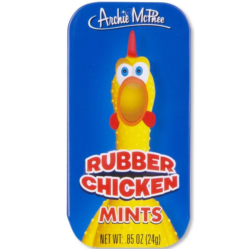 Rubber Chicken Mints - Archie McPhee