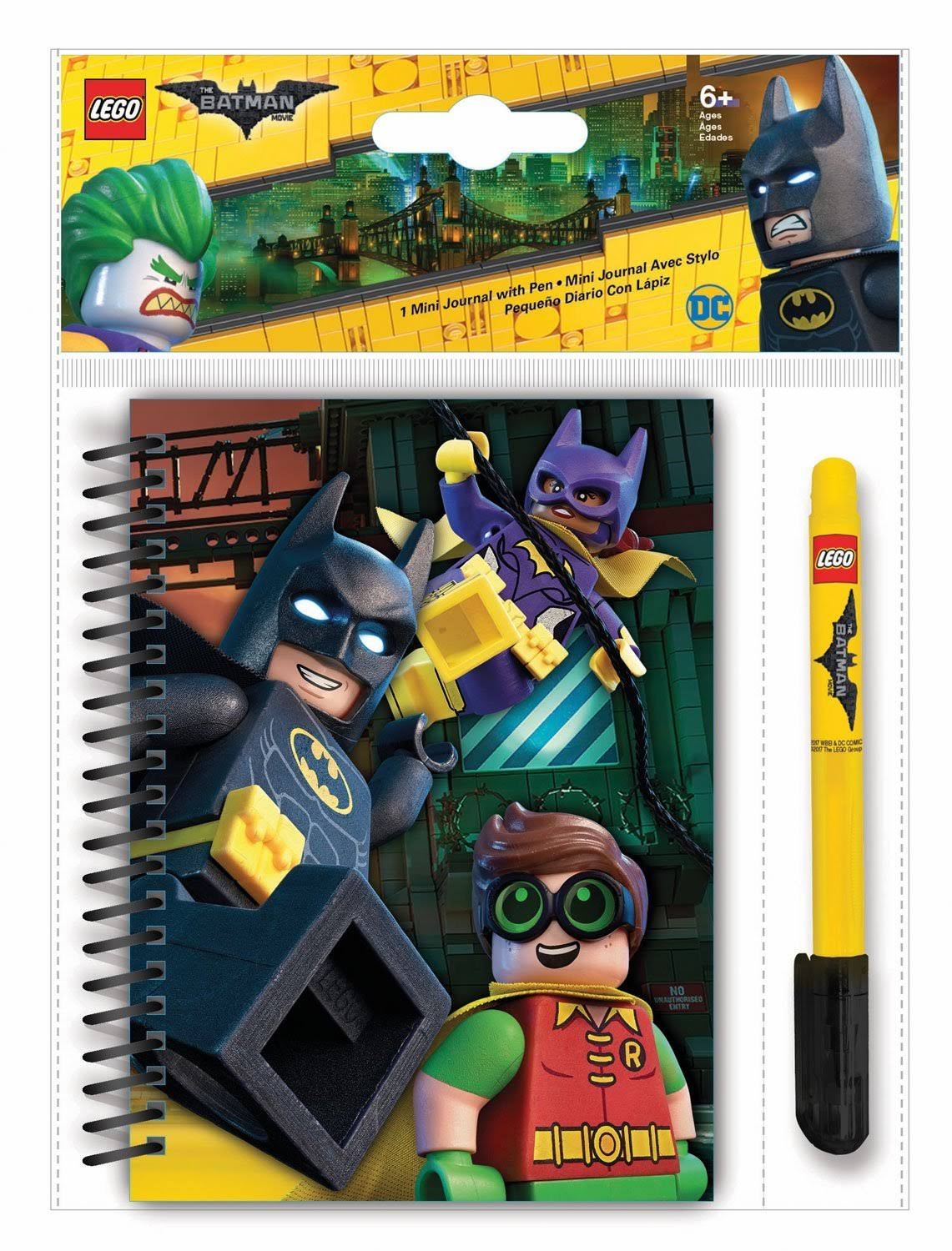 Lego Batman Mini Notebook with Gel Pen