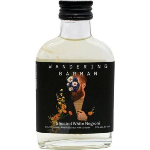 Wandering Barman Ghosted White Negroni RTD Cocktail 100ml