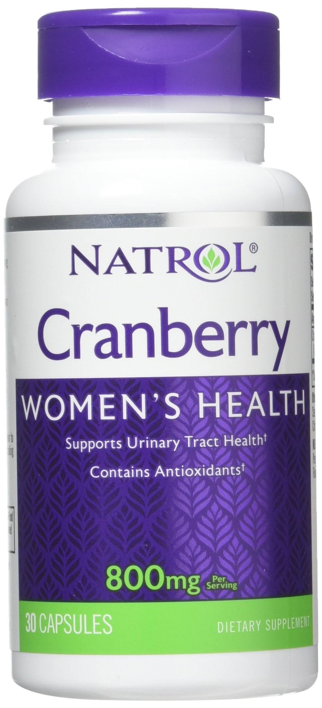 Natrol 0645275 Cranberry Extract Dietary Supplement - 400mg, 30ct