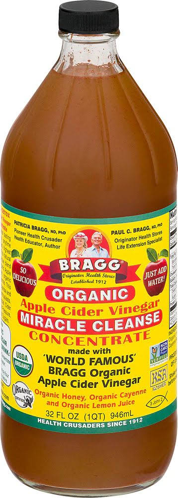 Bragg - Organic Apple Cider Vinegar Miracle Cleanse Concentrate - 32 fl. OZ.