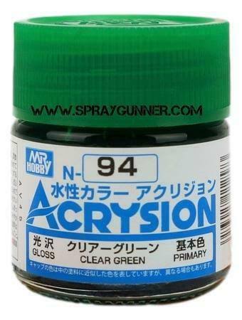 Gsi Creos Mr. Hobby Acrysion: Clear Green (N-94)