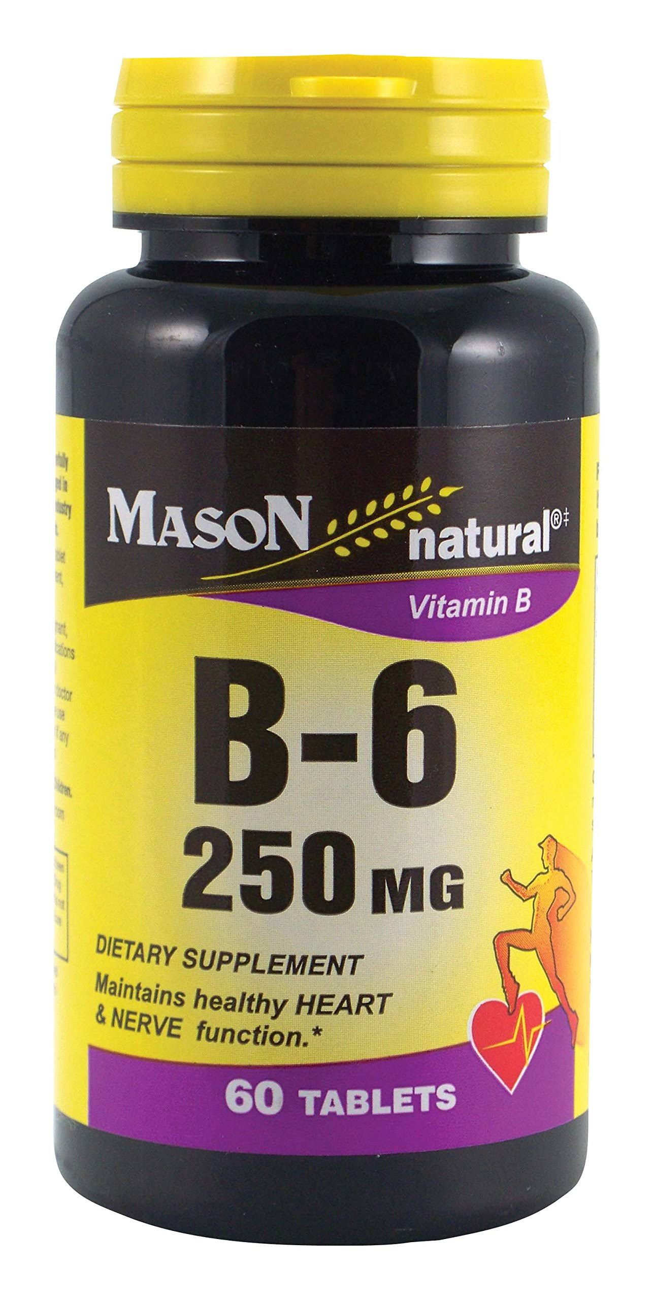 Mason Natural Vitamin B-6 Tablets
