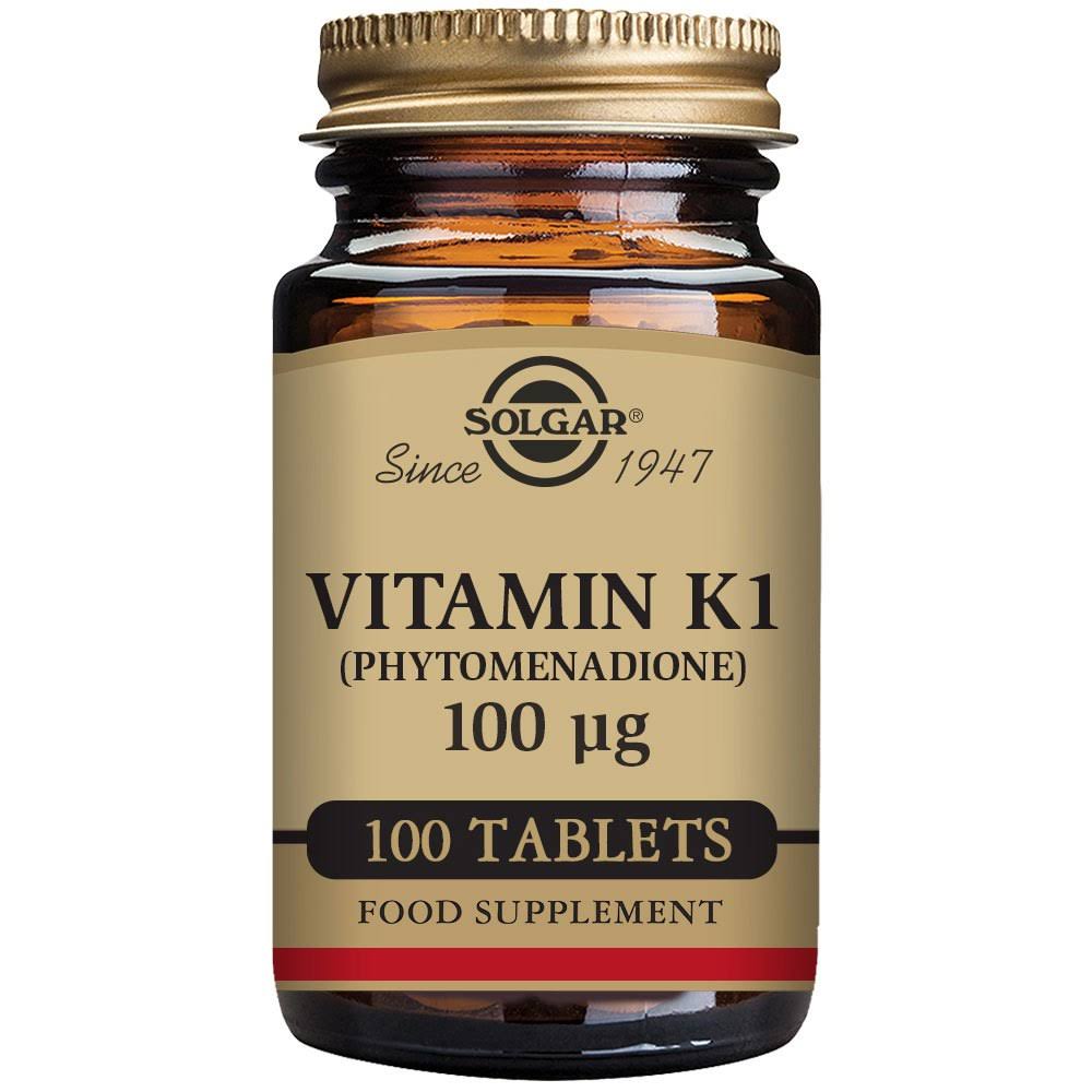 Solgar Vitamin K 100mcg