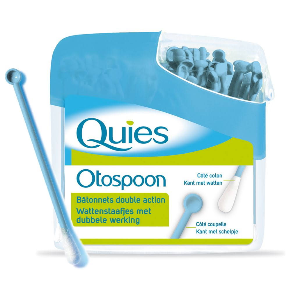 Quies Otospoon Cotton Sticks Double Action
