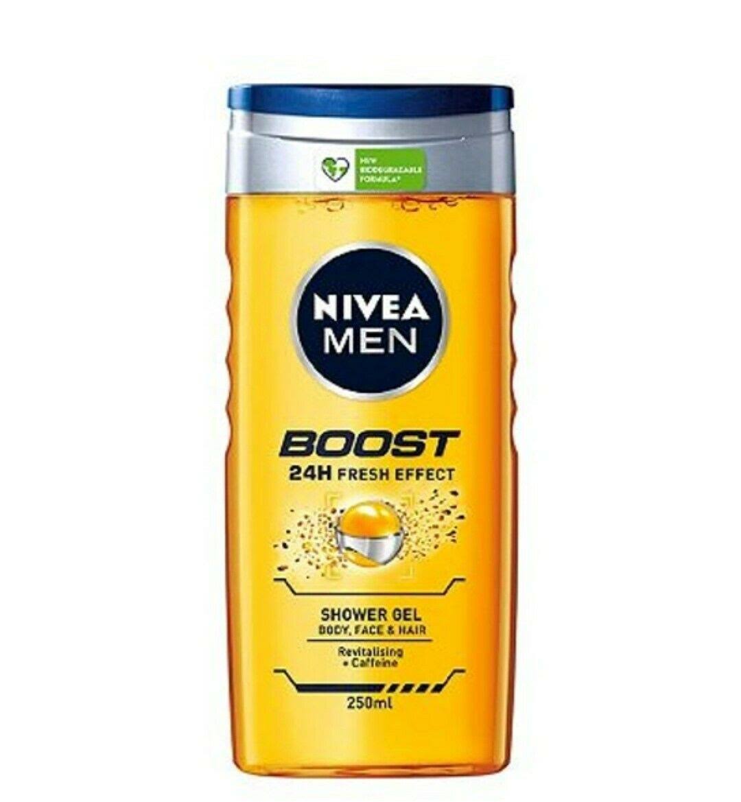 Nivea Men 3 in 1 Boost Shower Gel- 250 ml