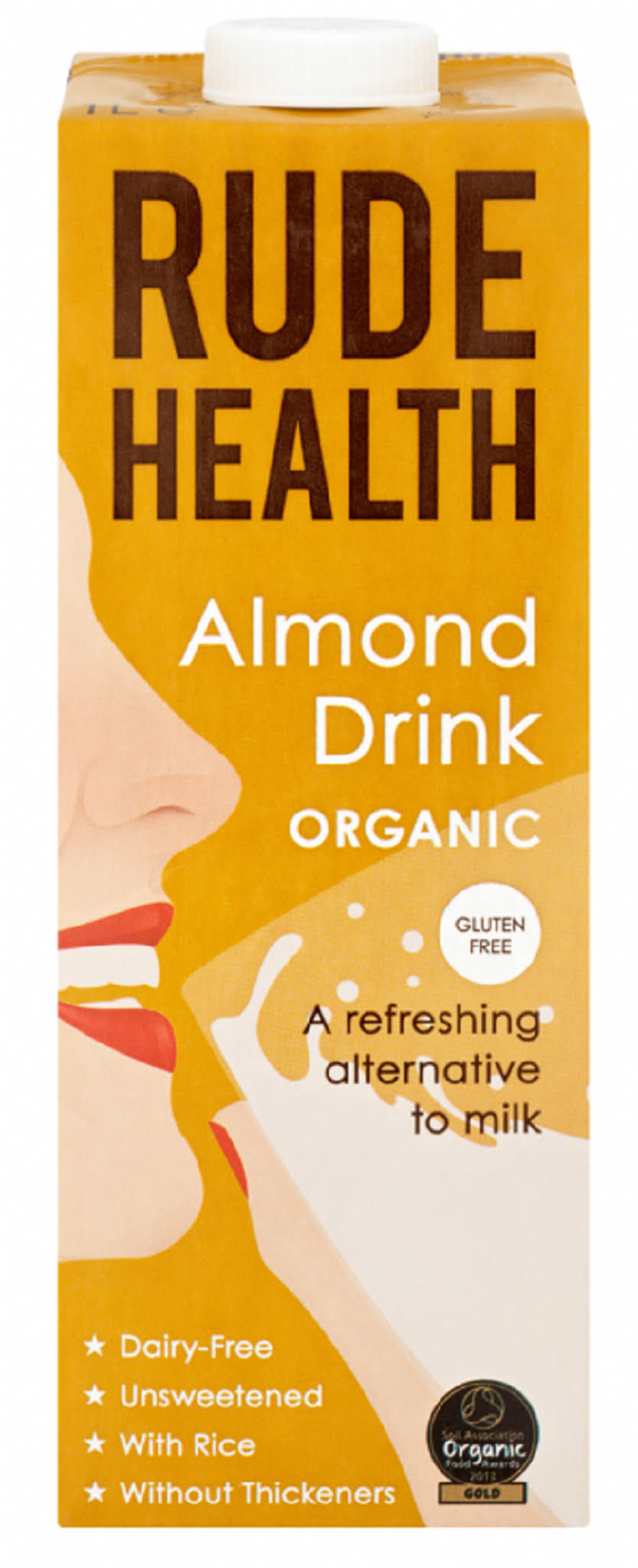 Rude Health Organic Almond Drink - 1l