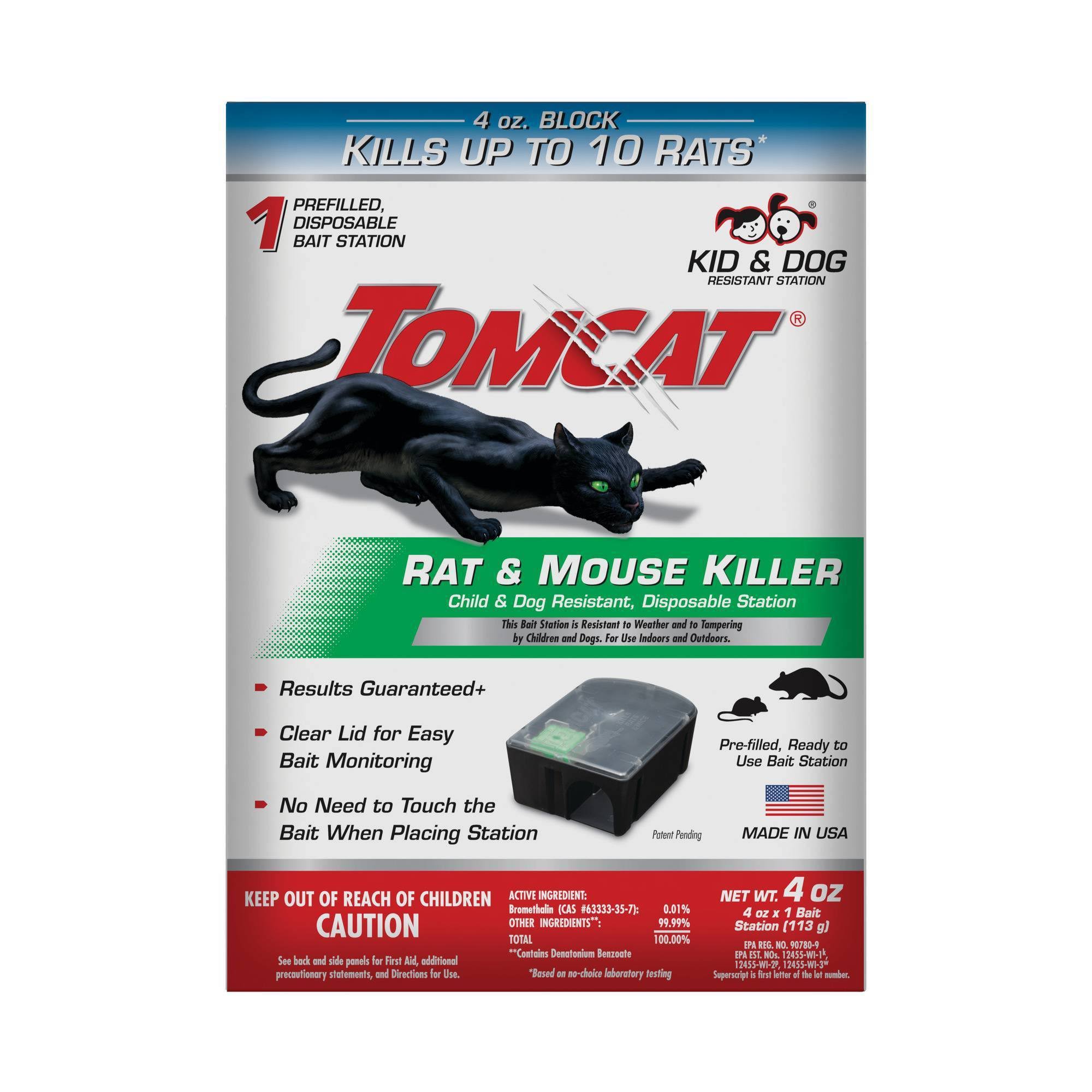 Tomcat Rat & Mouse Killer Bait Station