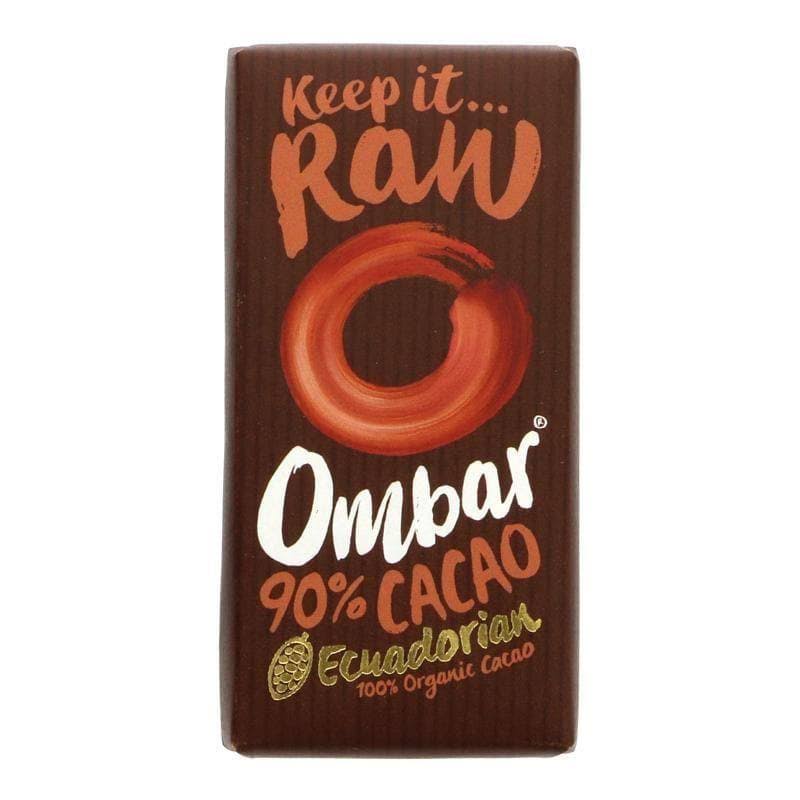 Ombar Organic Pure Dark Chocolate Bar - 35g