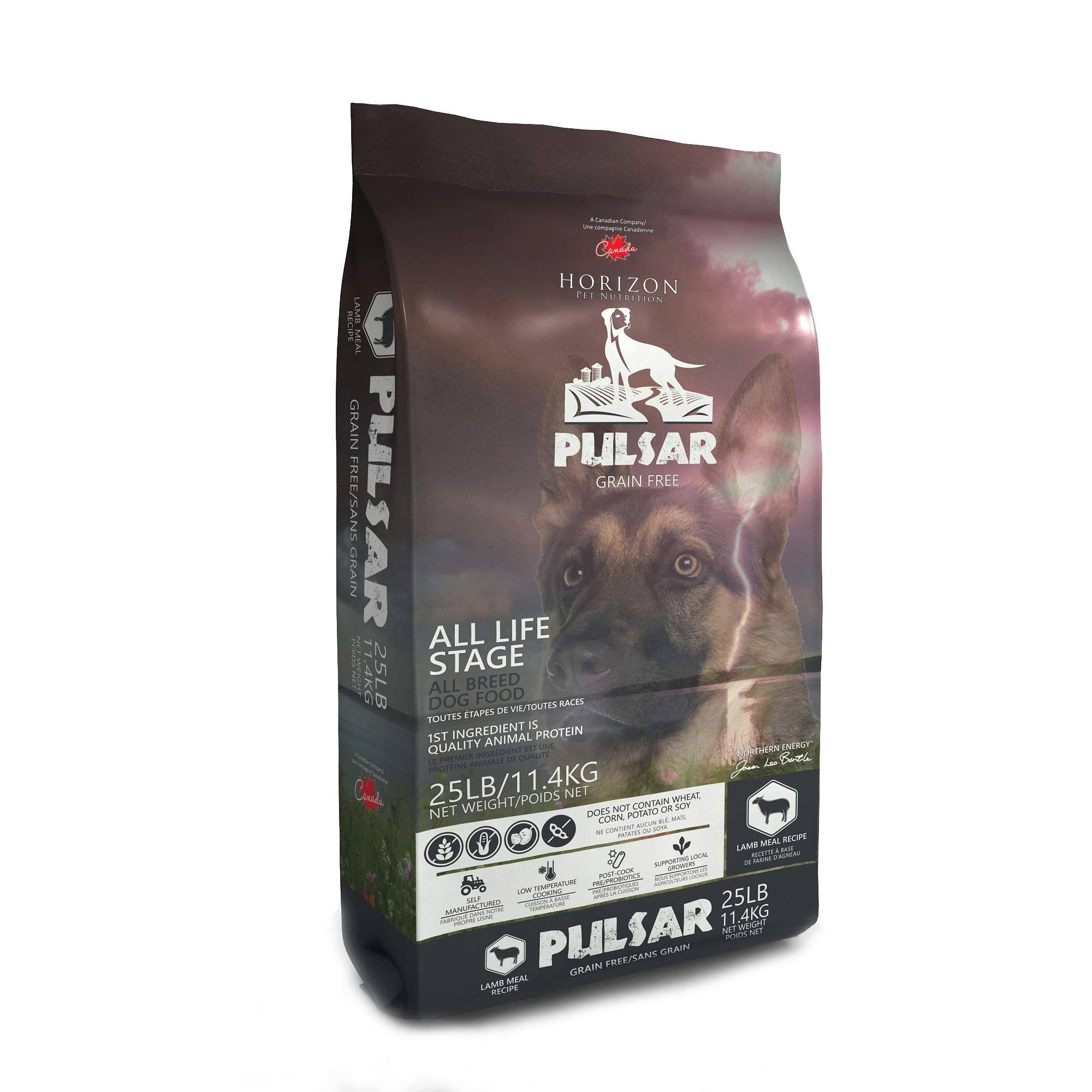 Pulsar Grain Free Lamb Dog Food - 25 lb