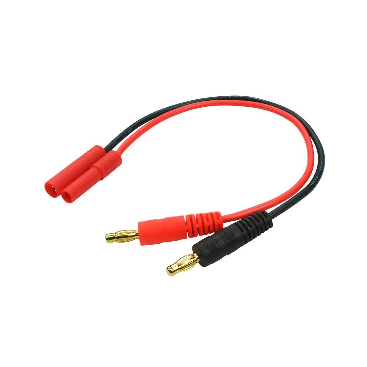 Common Sense RC HXT 4mm Charging Adapter with Banana Plugs #BP2HXT4M