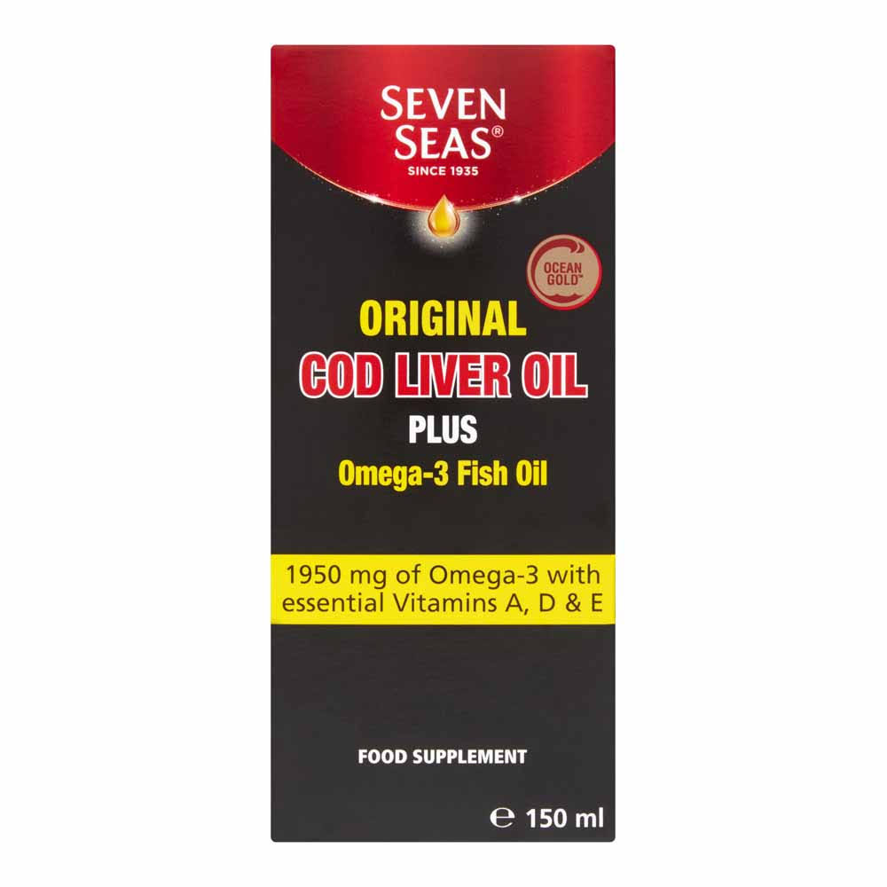 Seven Seas Cod Liver Oil Original 150ml