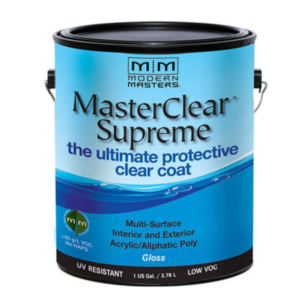 Modern Masters 1 gal. MasterClear Supreme Protective Clear Coat, Gloss