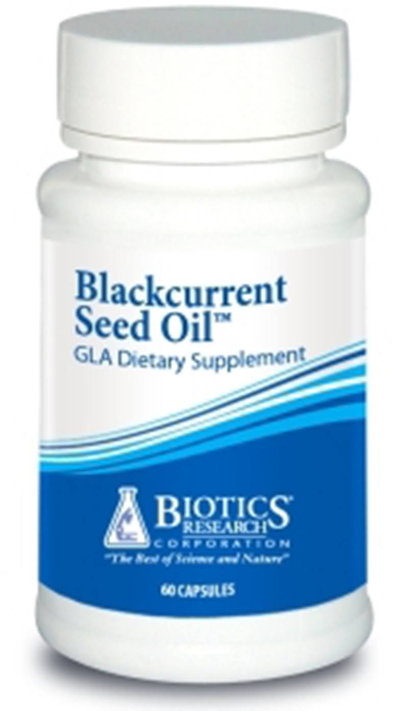 Biotics Research Blackcurrant Seed Oil - 60 capsules