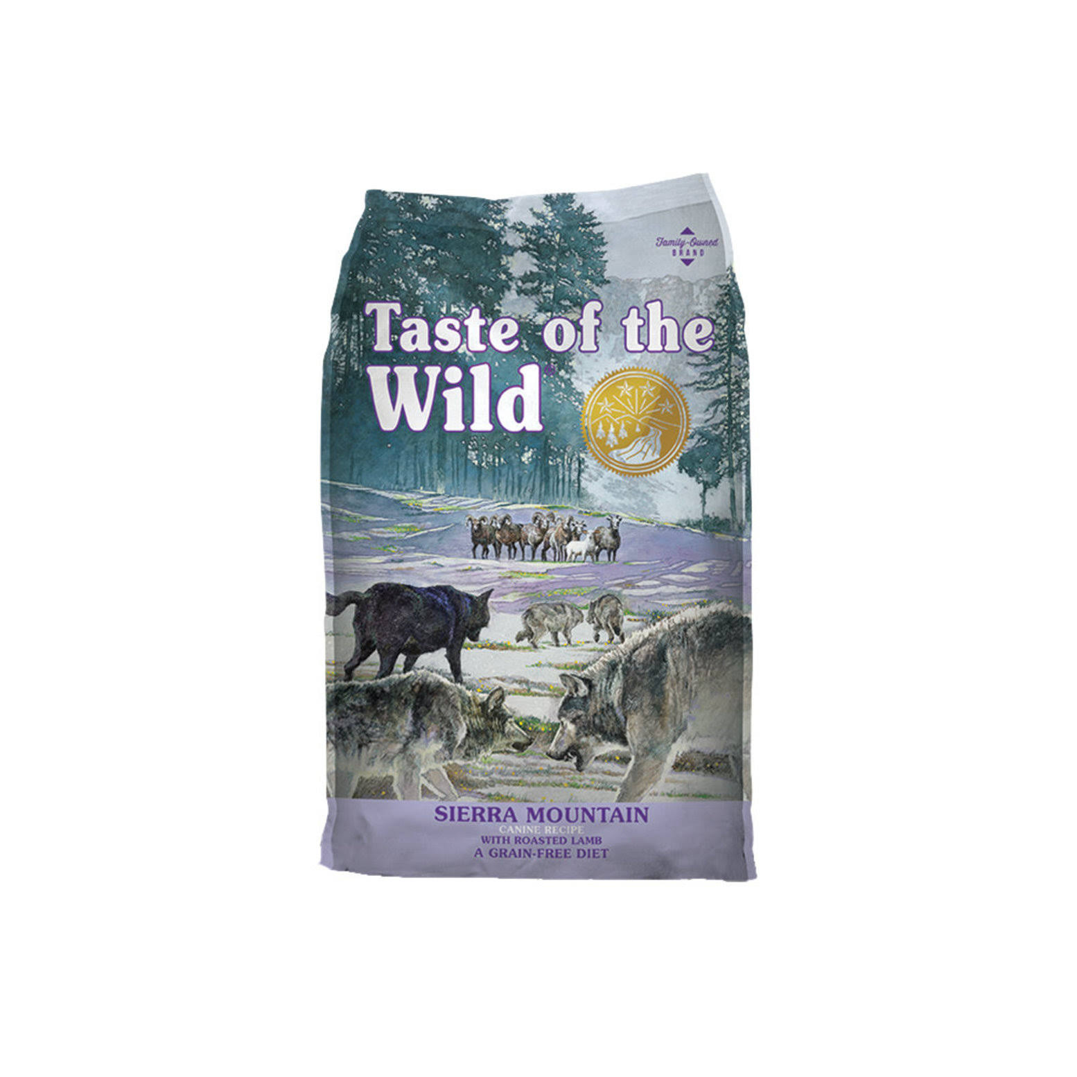 Taste of the Wild Sierra Mountain Dry Dog Food - 5 lb