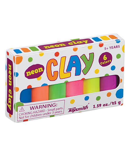 Toysmith Mini Clay Set - 6 Pack