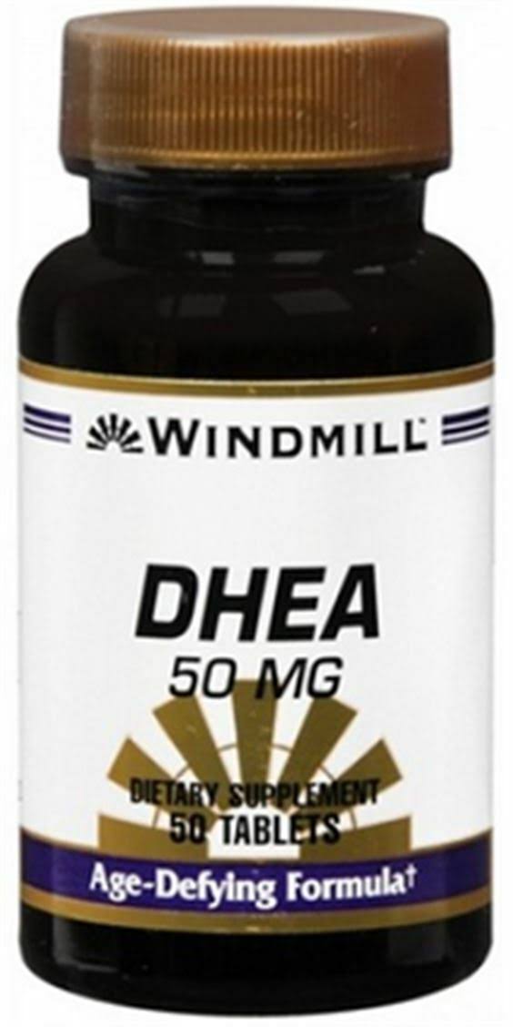 DHEA 50 mg 50 Tablets Windmill