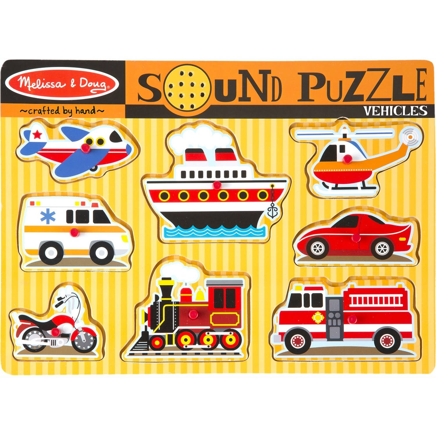 Vehicles Sound Puzzle-MD725
