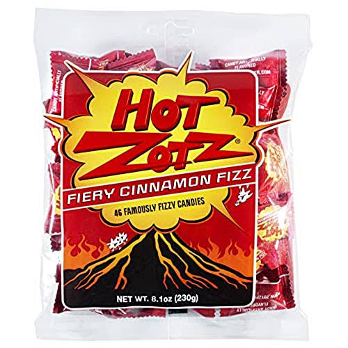 Hot Zotz Fiery Cinnamon Fizz 8 1 Ounce Pack of 46 70650004604