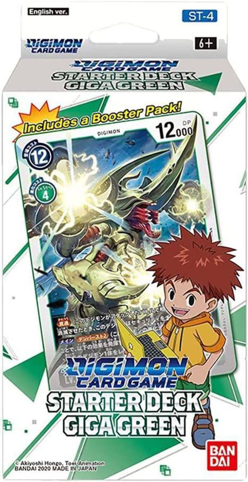 Digimon Card Game - Giga Green St-4 - Starter Deck