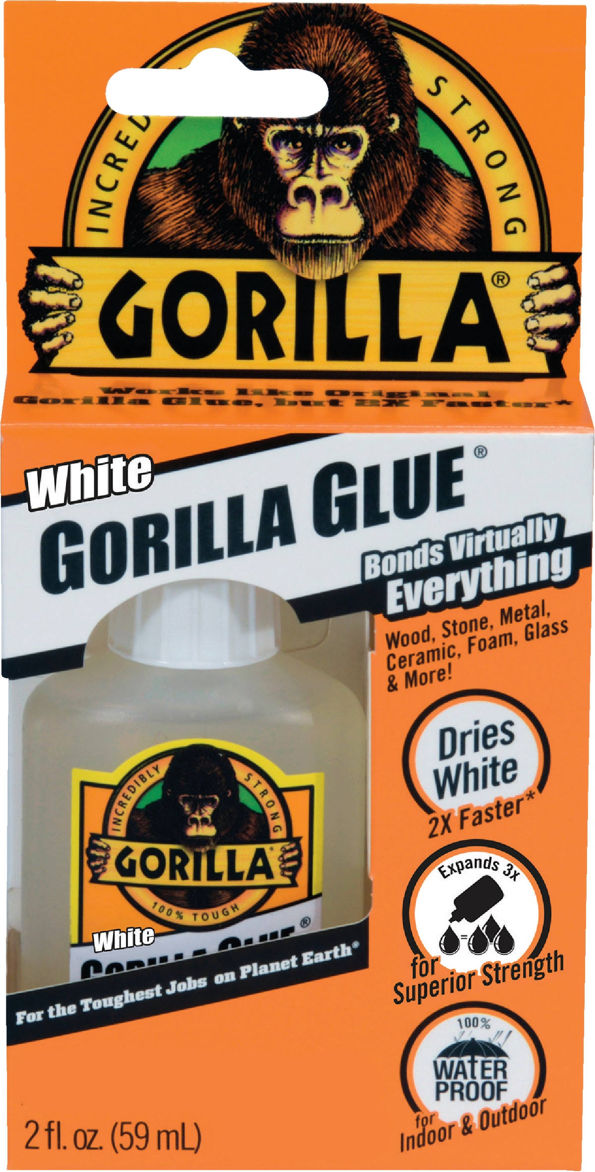 Gorilla White Gorilla Glue - 2 Oz