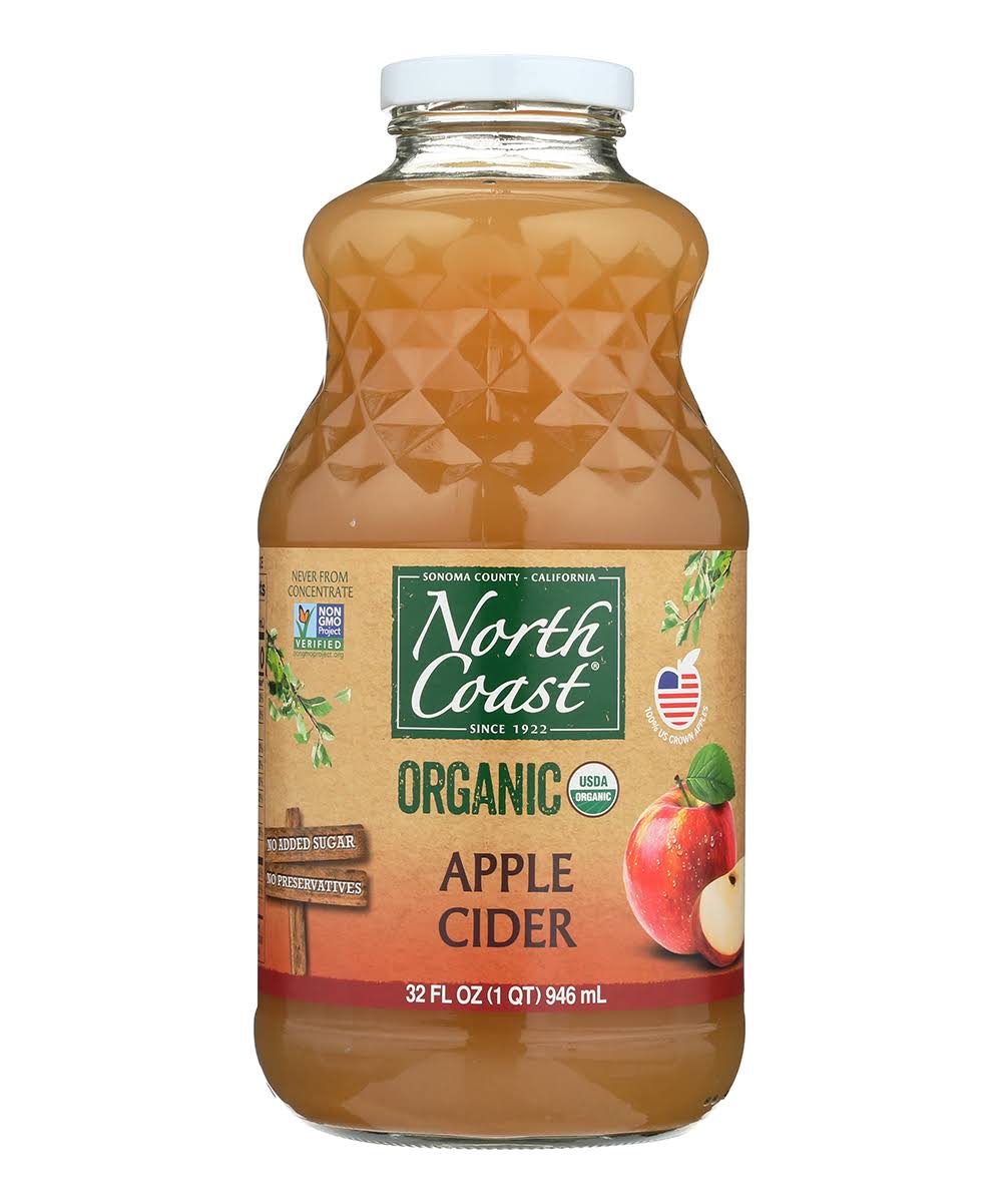 North Coast Cider Apple Organic, 32 oz