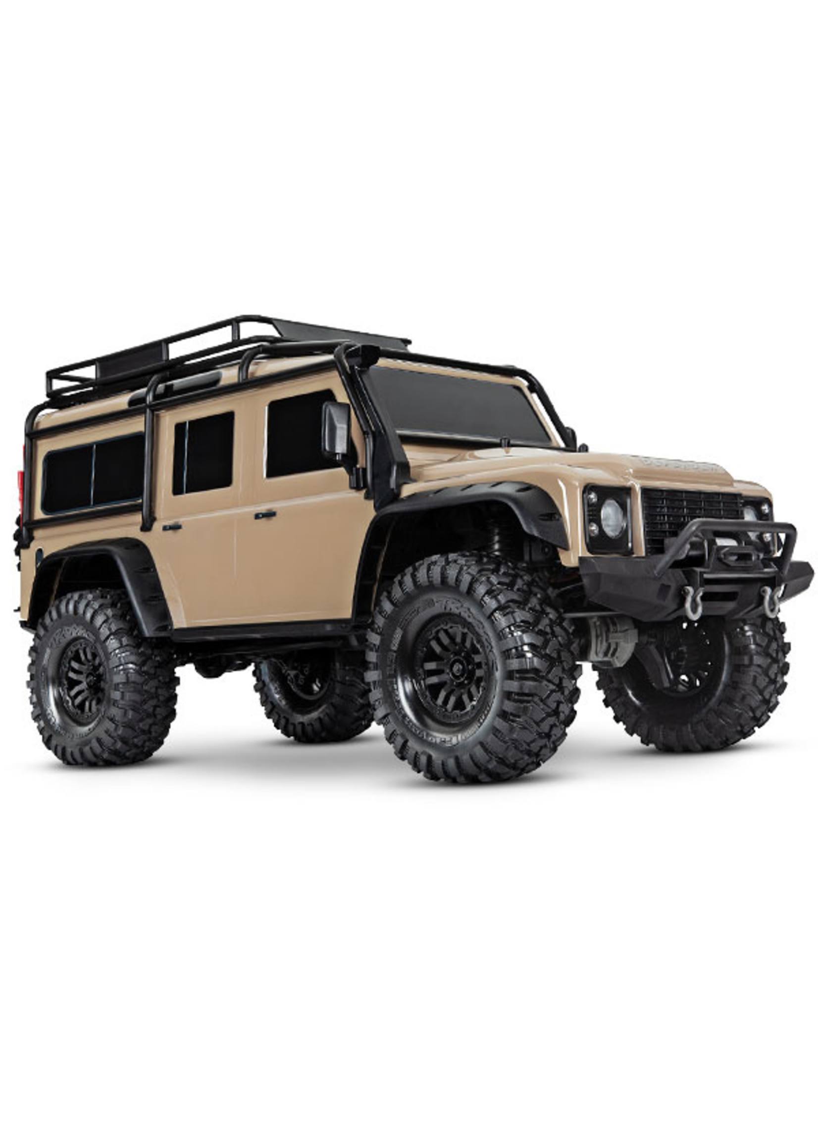 Traxxas 1/10 TRX-4 Defender RTR Scale and Trail Crawler - Sand