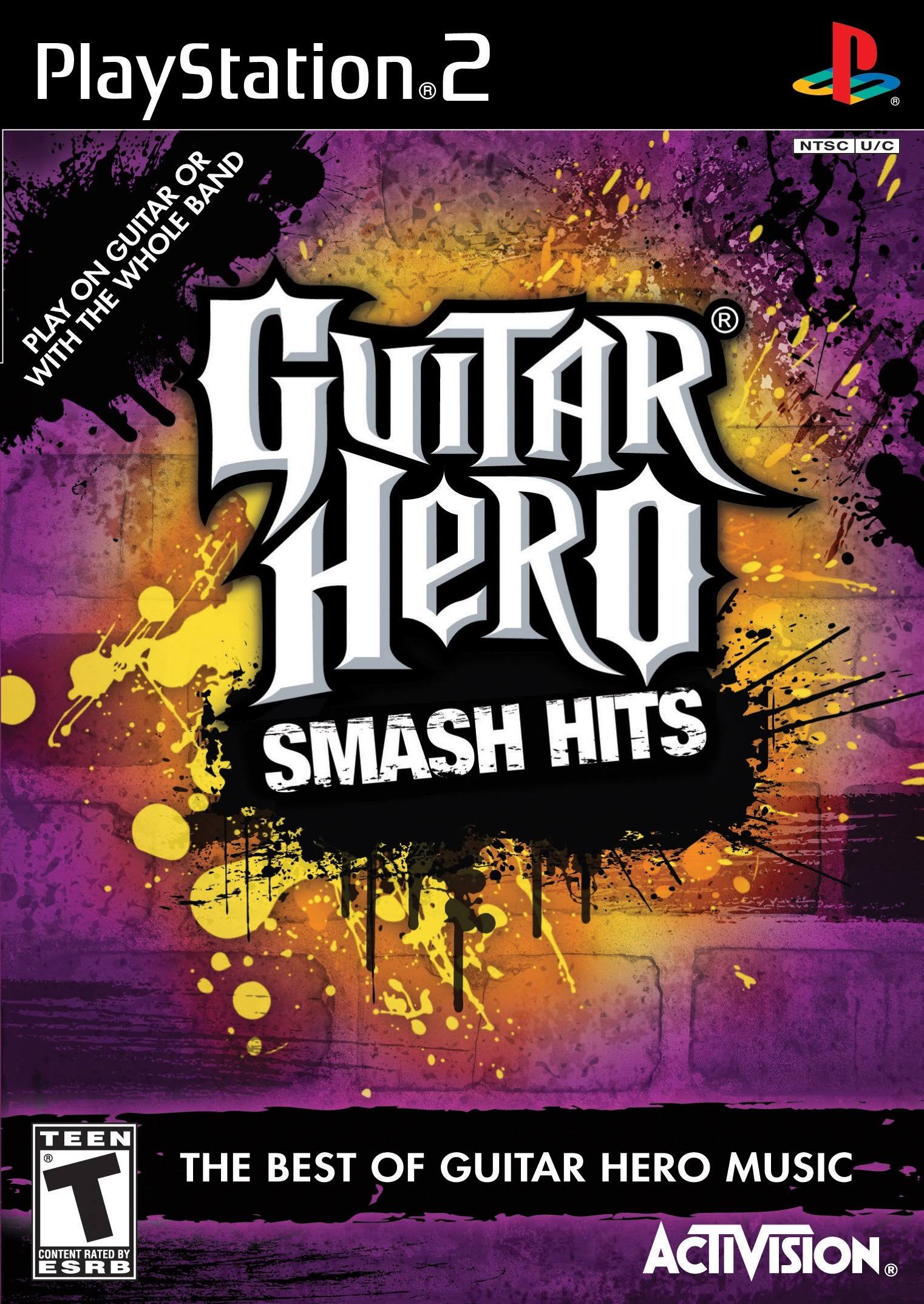 Guitar Hero Smash Hits - Playstation 2
